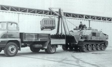 CET with a special crane attachment